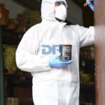 Mameluco Descartable PP+PE sin costura respirable microporoso PE 45 GR/MT2