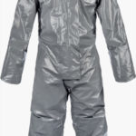 Overol ChemMax™ 3 - doble cremallera y solapa cubre cremallera, calcetines integrados, solapas protectoras sobre botas