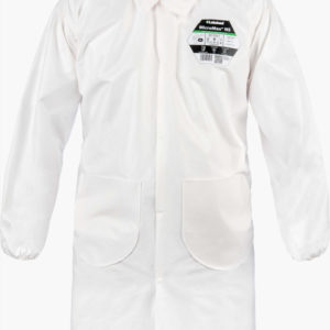 Bata de laboratorio Safegard™ GP - dos bolsillos en la cintura y cuatro botones de presión