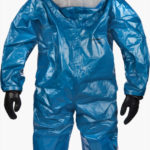 Interceptor ™ - traje estanco al gas de Tipo 1a - Entrada trasera - protector facial de campo amplio