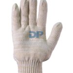 GUANTE TEJIDO, TALLE 10 SIN COSTURA BLANCO G7 ALGODON LISO